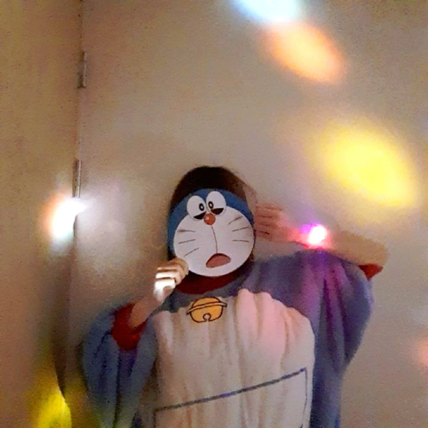 도라에몽 잠옷+모자