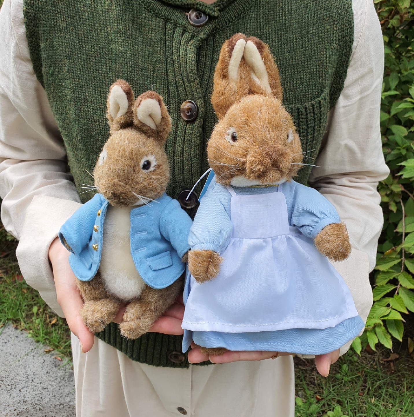 Petter Rabbit dolls