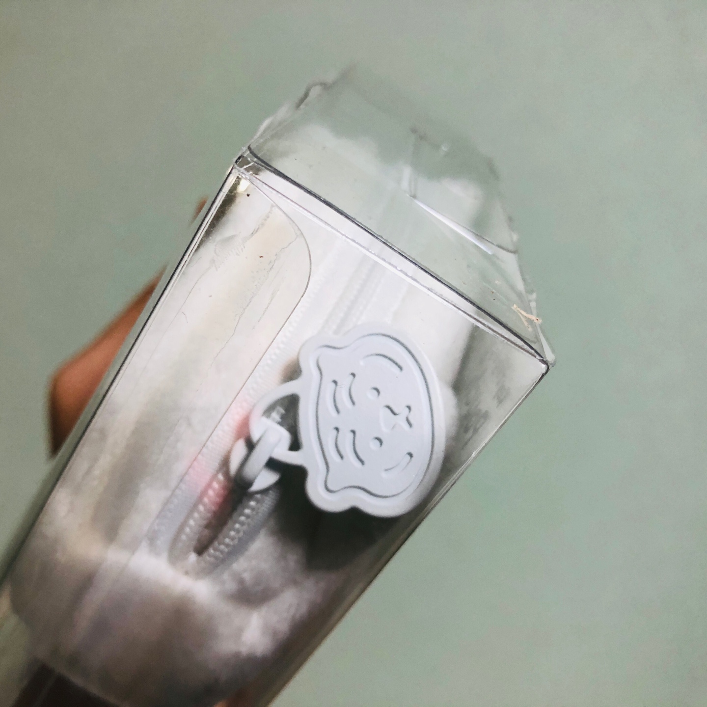 무직타이거 뚱랑 키링파우치(백호)