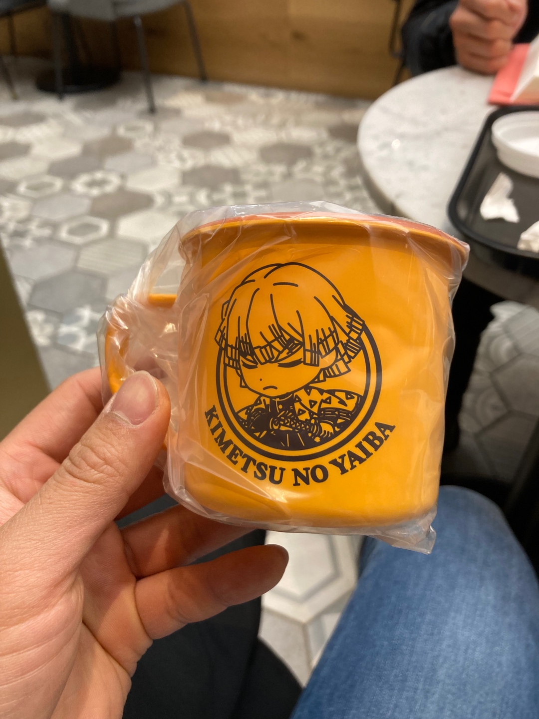 귀멸의 칼날 컵