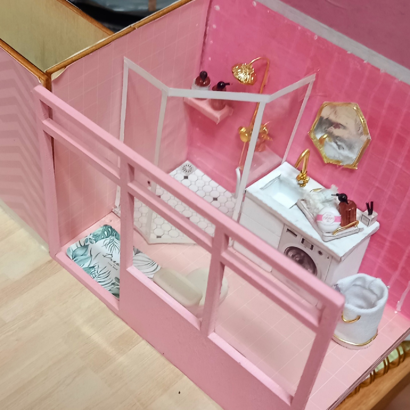 오르골 미니어쳐 하우스-☆