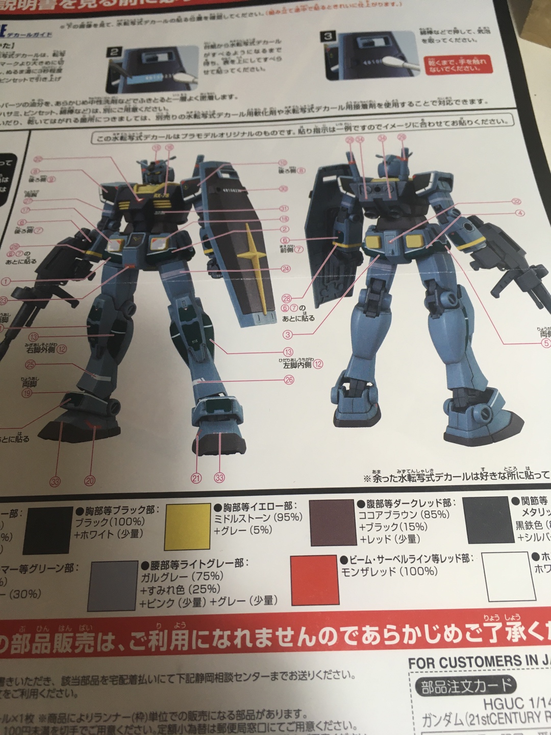 HG 21세기 리얼타입 건담 리바이브