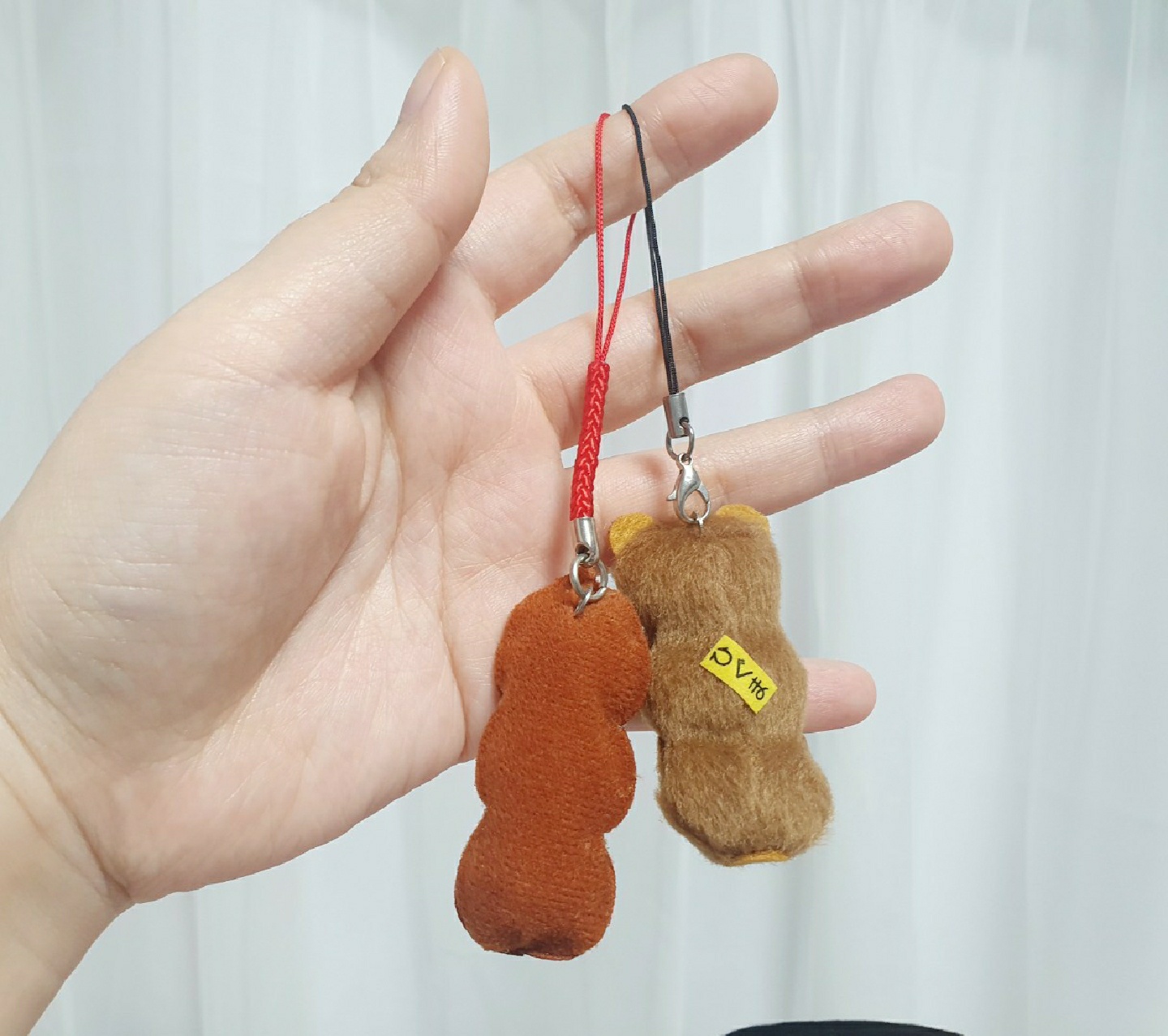 밤 큐피&곰 큐피 키링
