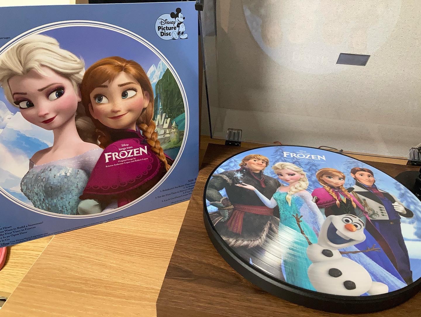 ❄️겨울왕국 픽쳐디스크 LP❄️