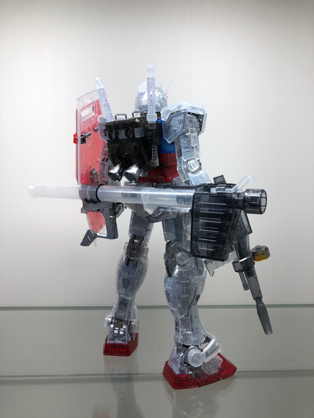 MG 퍼스트 3.0 클리어 프레임도색