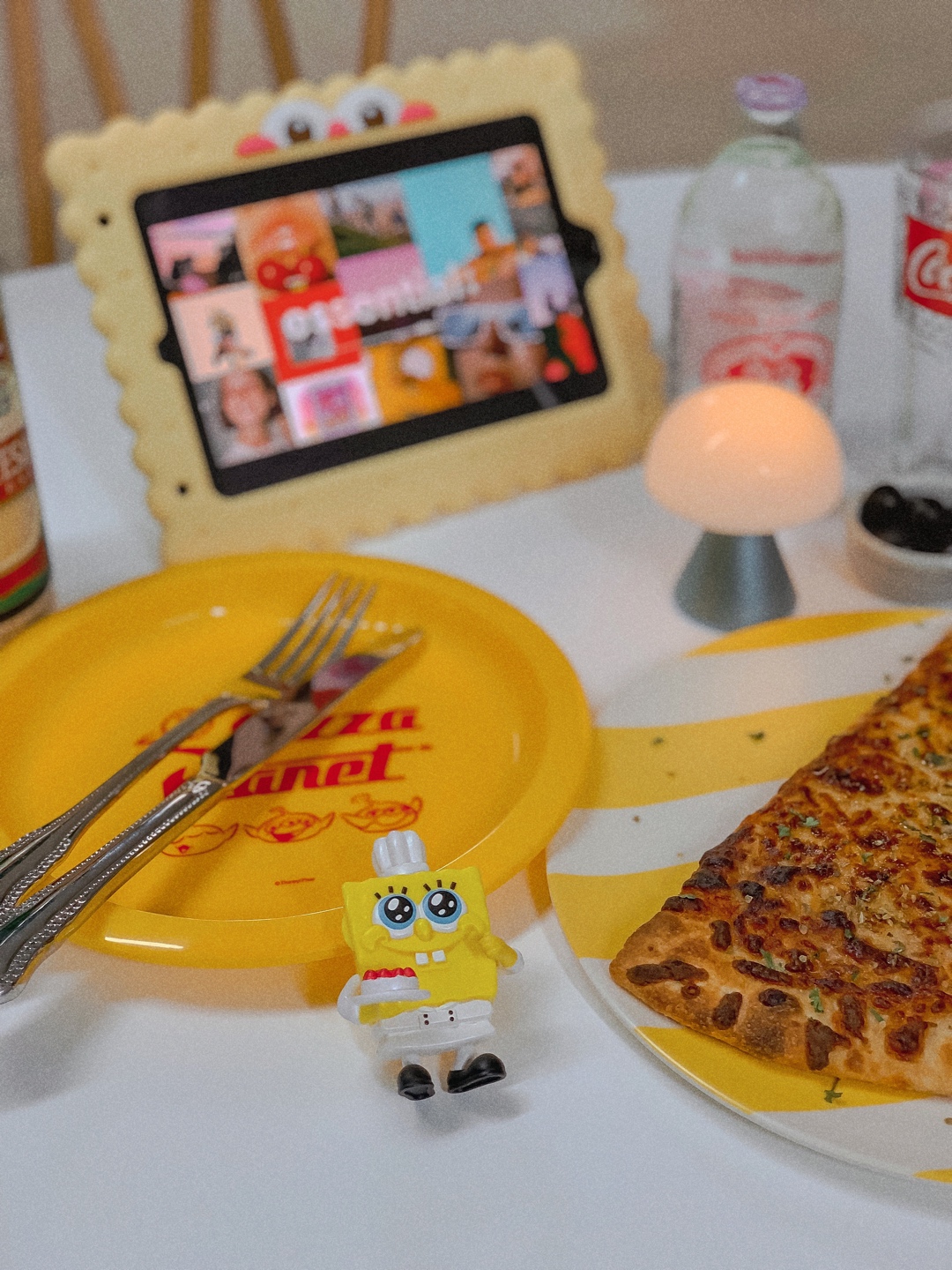 스폰지밥과 간식타임🍕