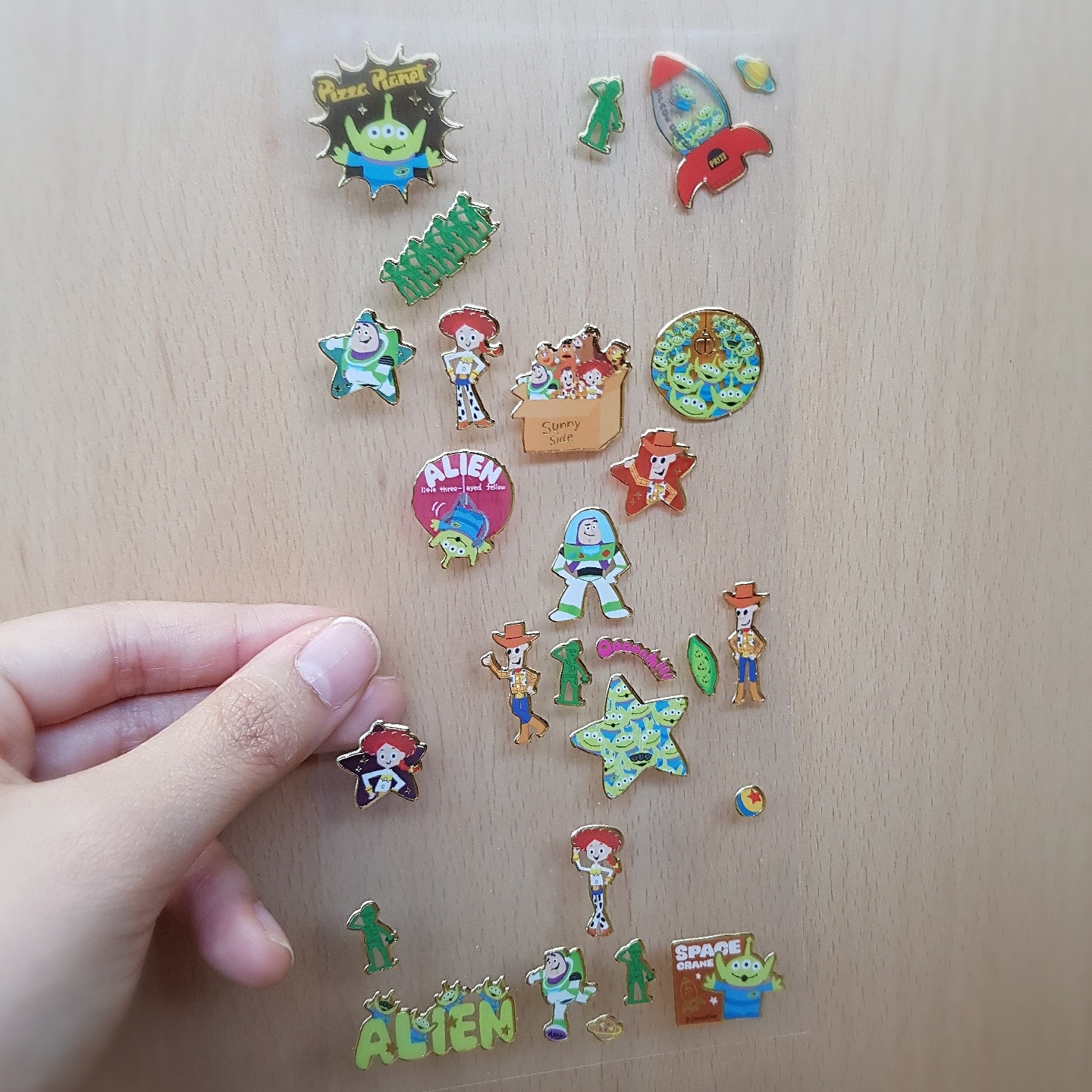 💚알린 스티커들💚