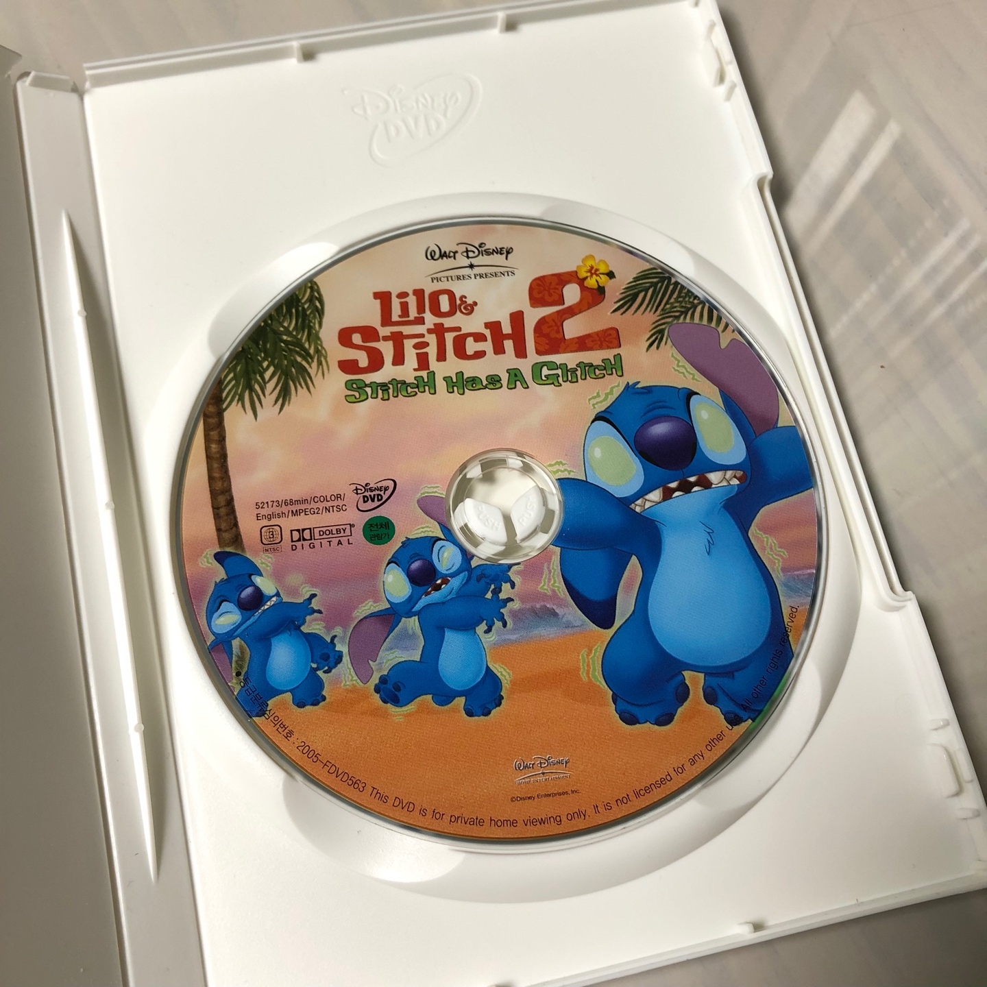 ♥스티치 dvd♥