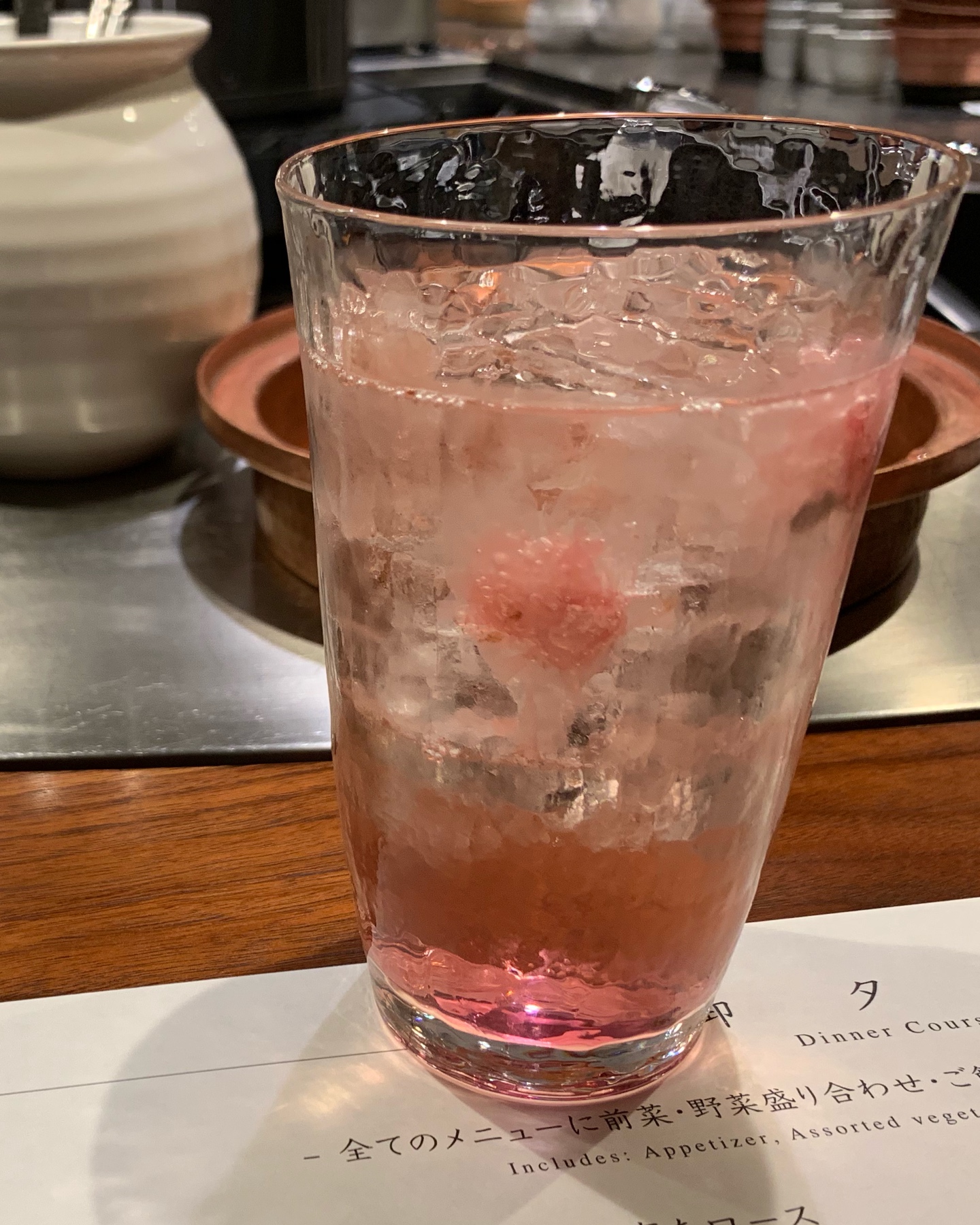 Sakura highball