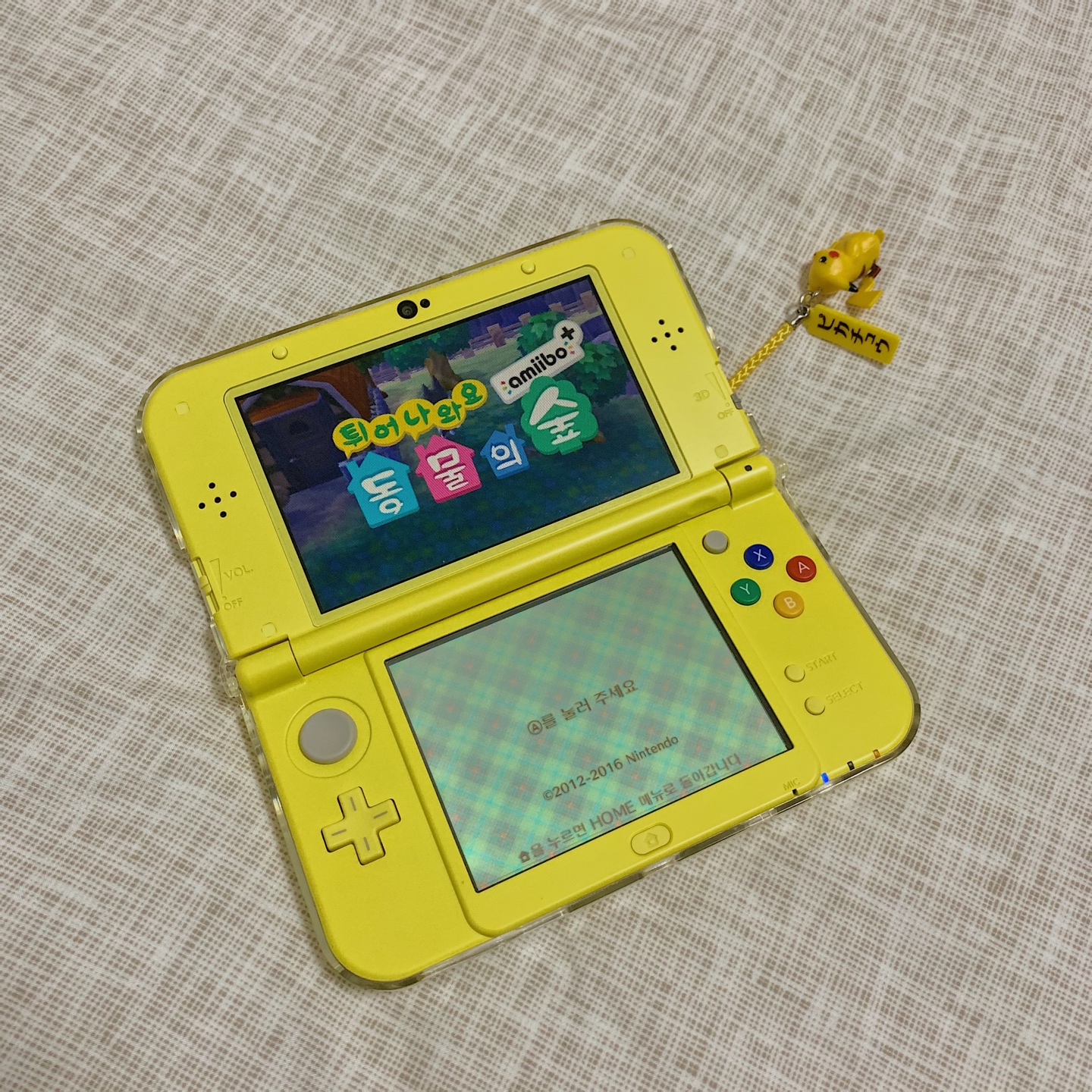 뉴 닌텐도 3DS XL 피카츄 에디션