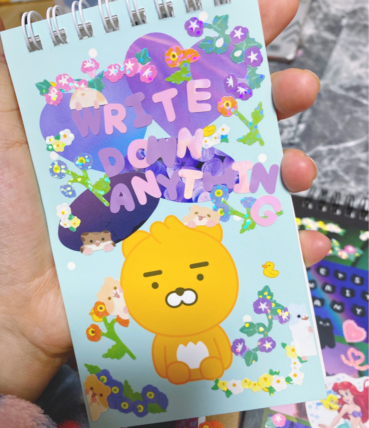 🌸무지노트 표지 꾸미기🌸