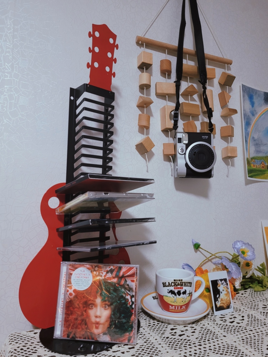 [자랑해줘 홈즈] 빈티지 기타 CD수납장🎸♥️