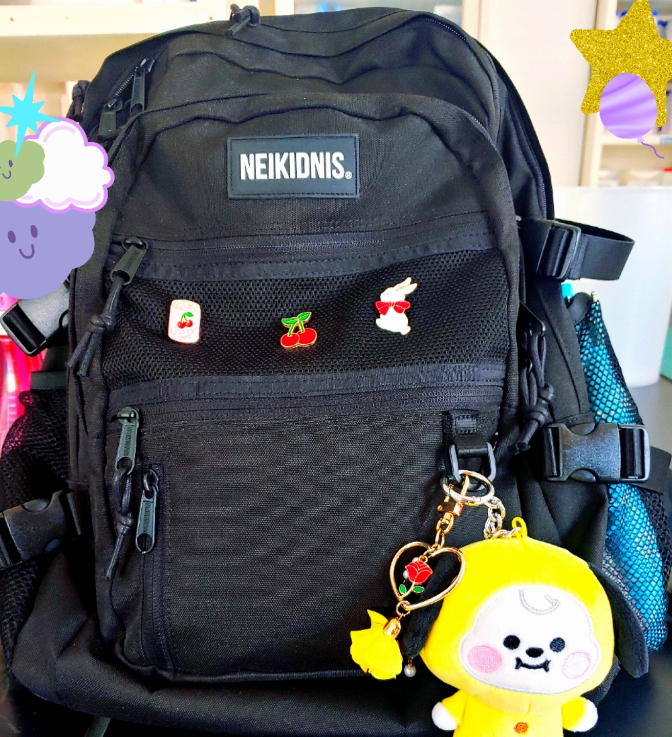 🍒🐰🌹🐶