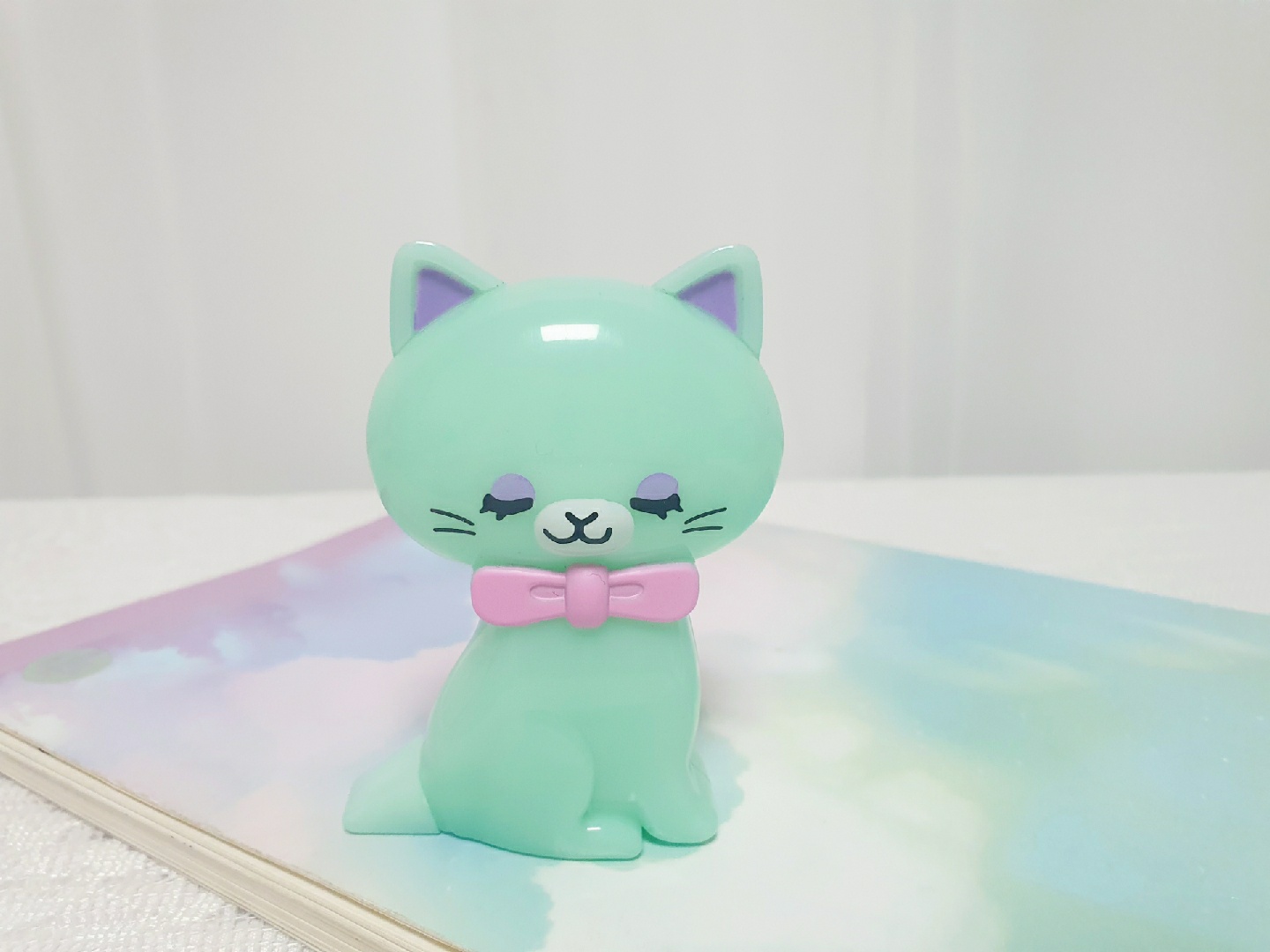 스위머 고양이 수정테이프