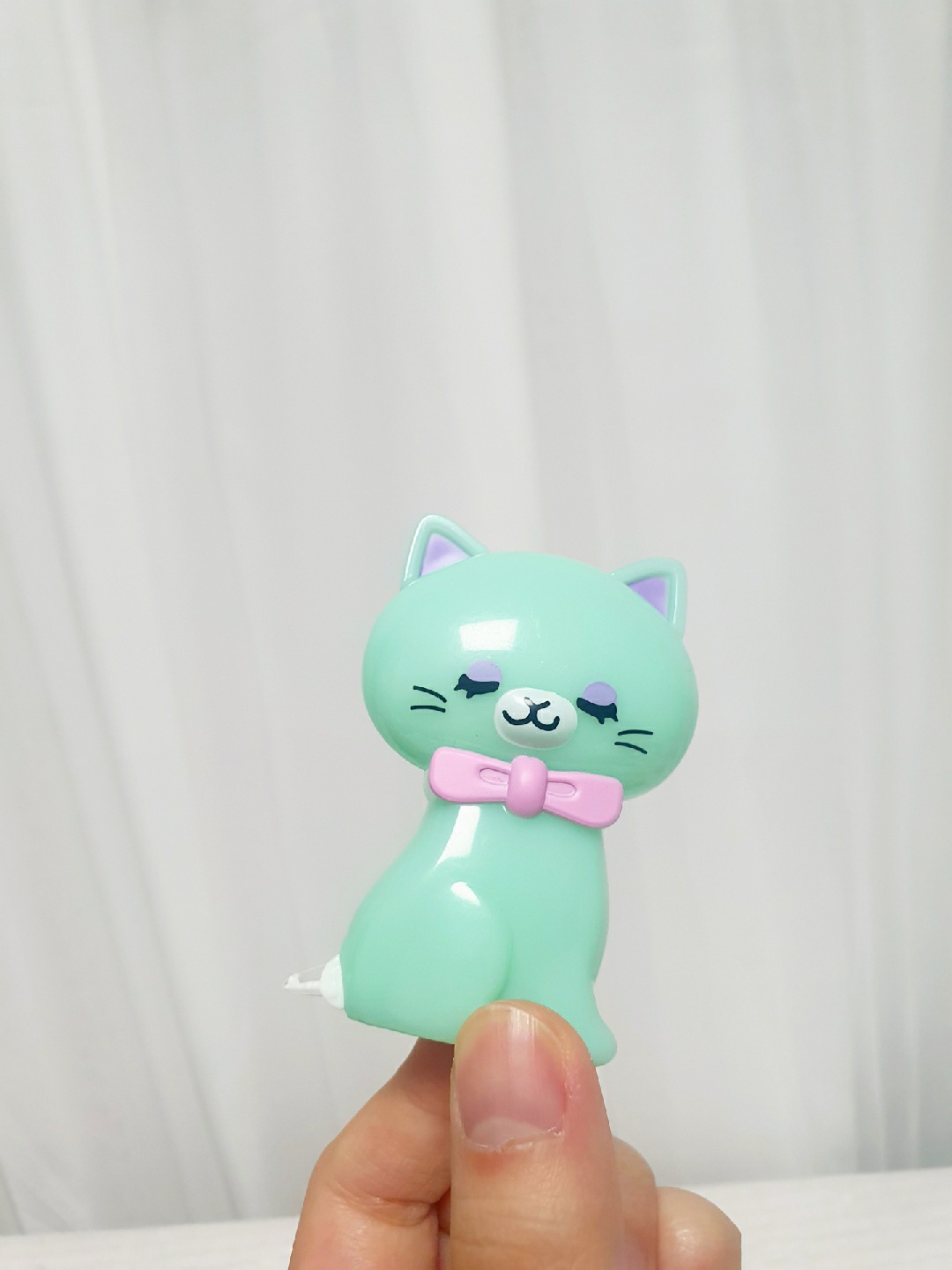 스위머 고양이 수정테이프