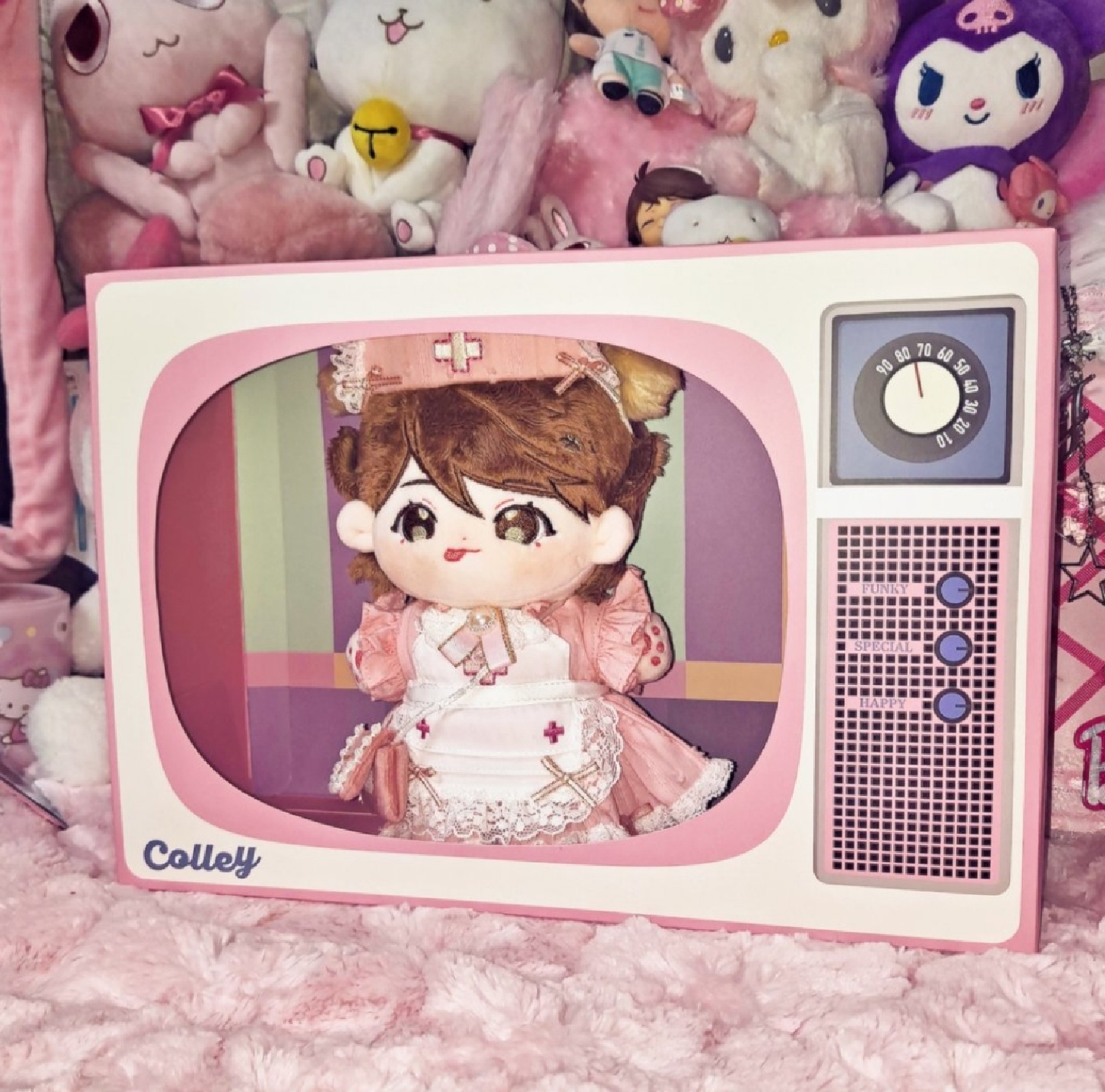 콜리 tv box 전시대