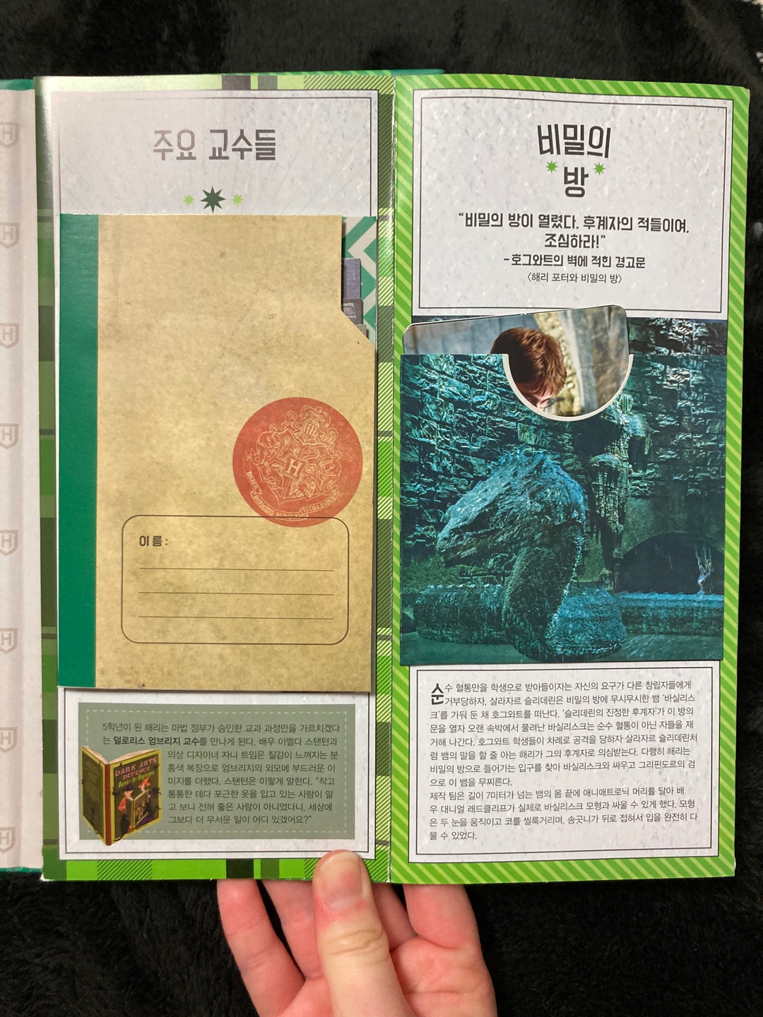 💚해리포터 슬리데린 기숙사세트🐍
