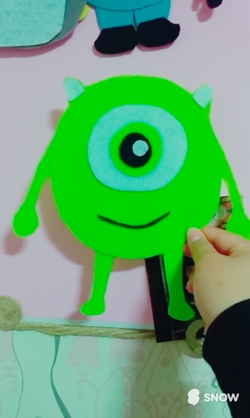 💚펠트지로 만든 캐릭터들💚