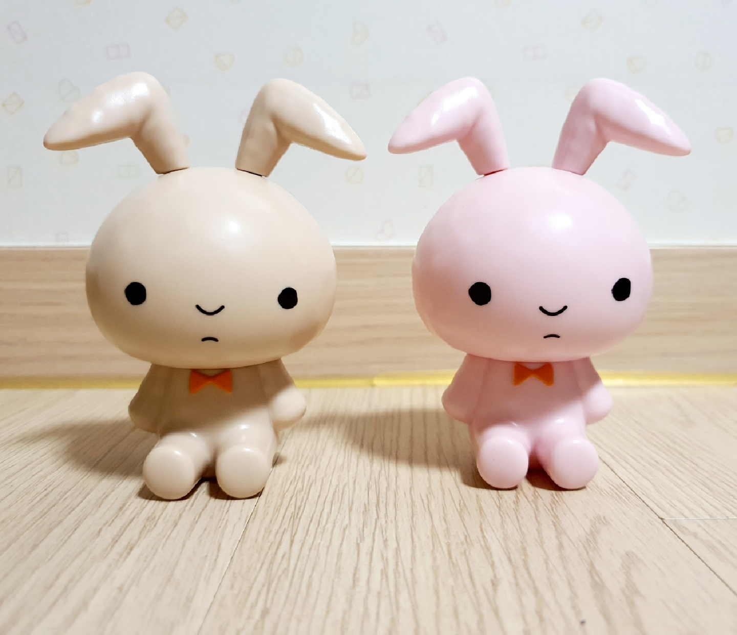 짱구 유리 토끼인형