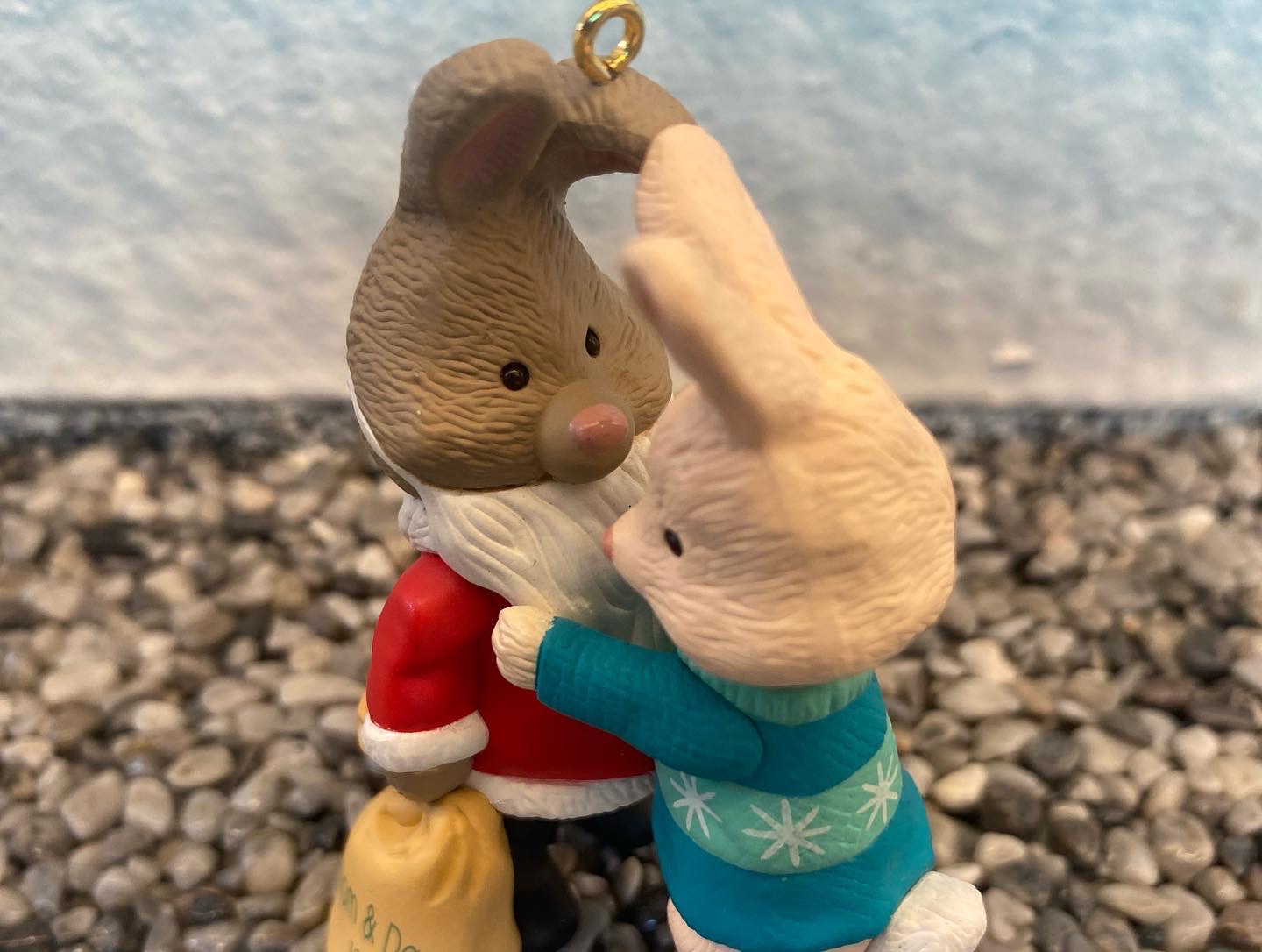 크리스마스 토끼 오너먼트🐰🎄