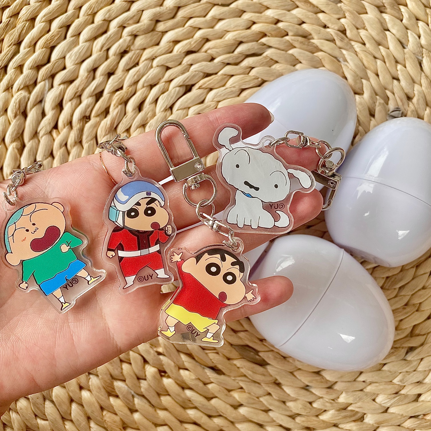 알에서 깨어난 짱구, 훈이, 흰둥이 !!