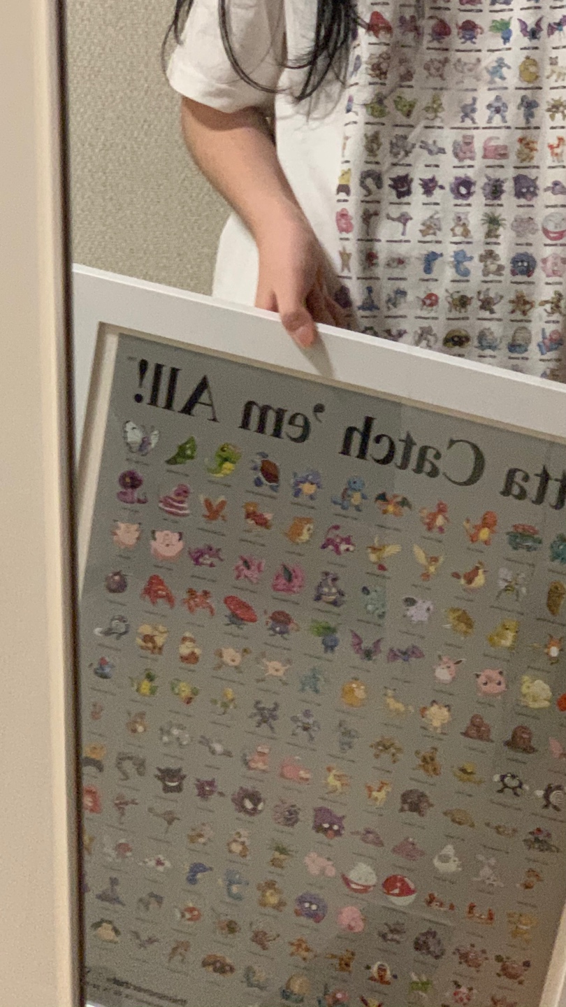 포켓몬 띠부띠부씰 포스터
