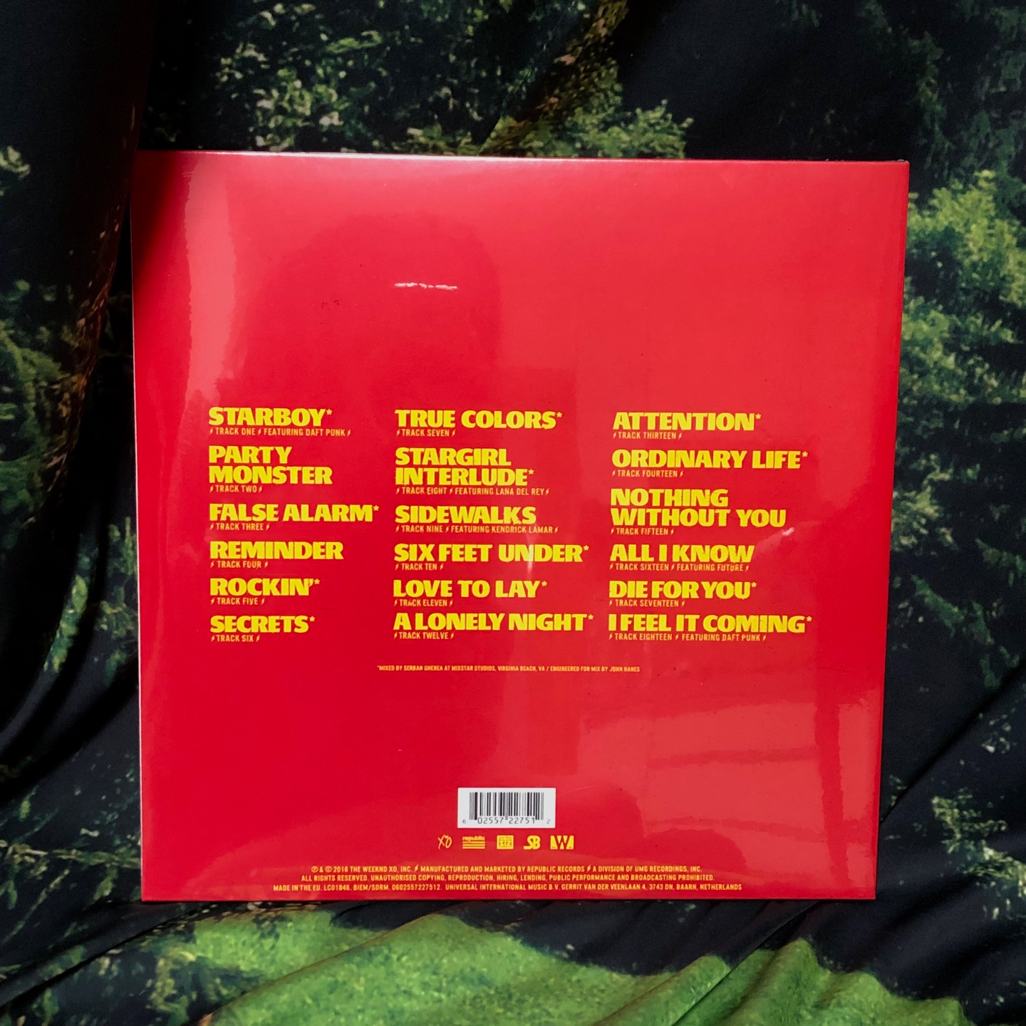 위켄드 Starboy LP
