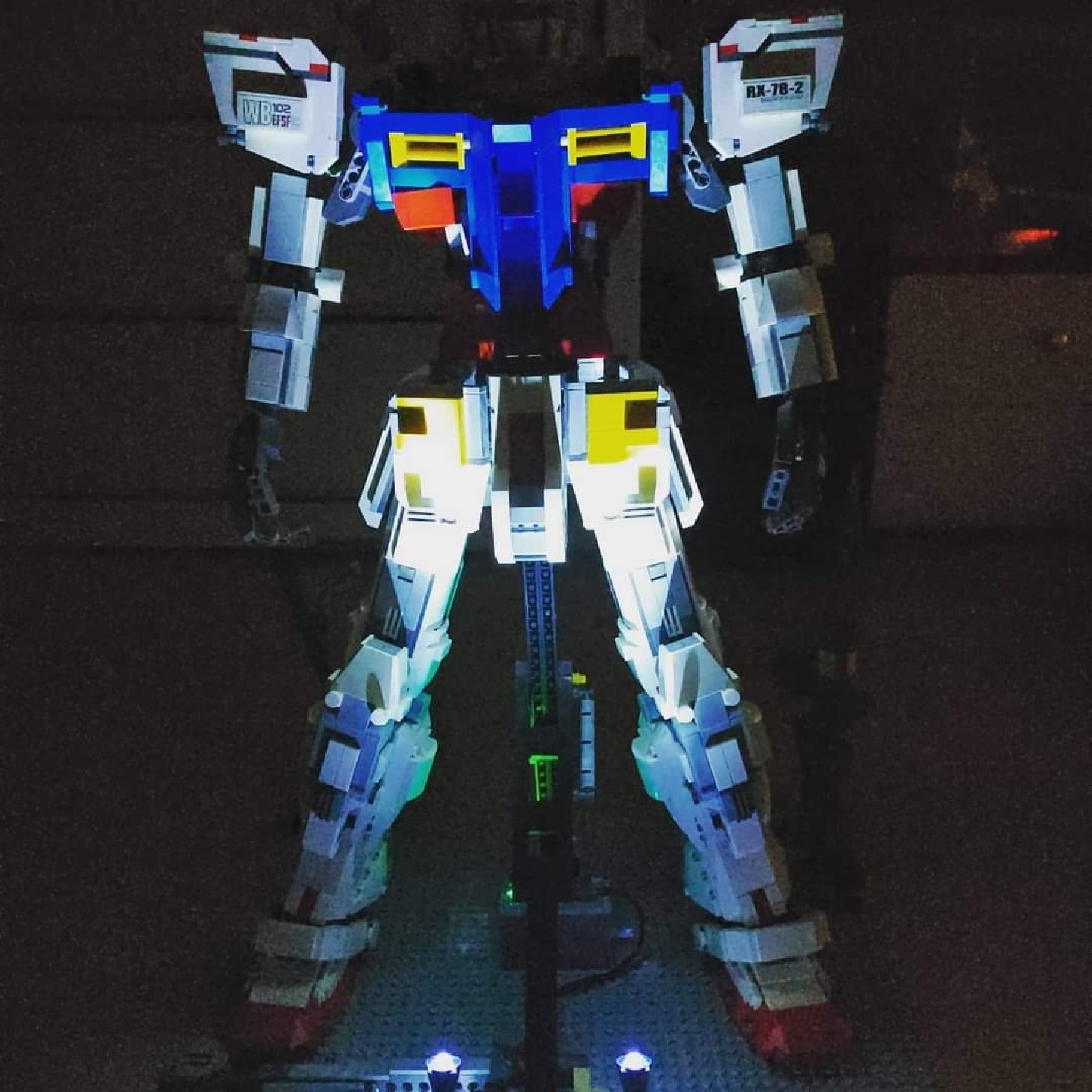 3500피스 대형 퍼스트건담 RX-78 블럭