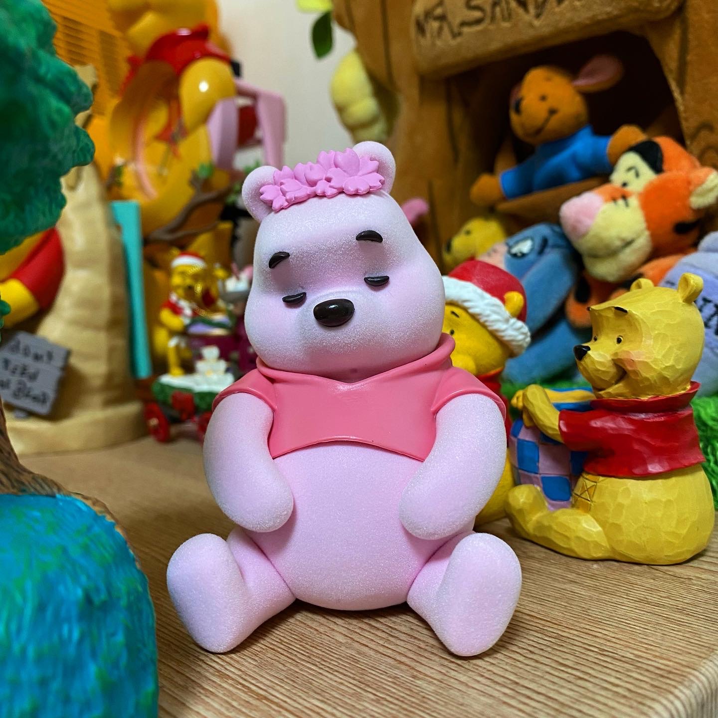 Fluffy Puffy 곰돌이푸 벚꽃스타일