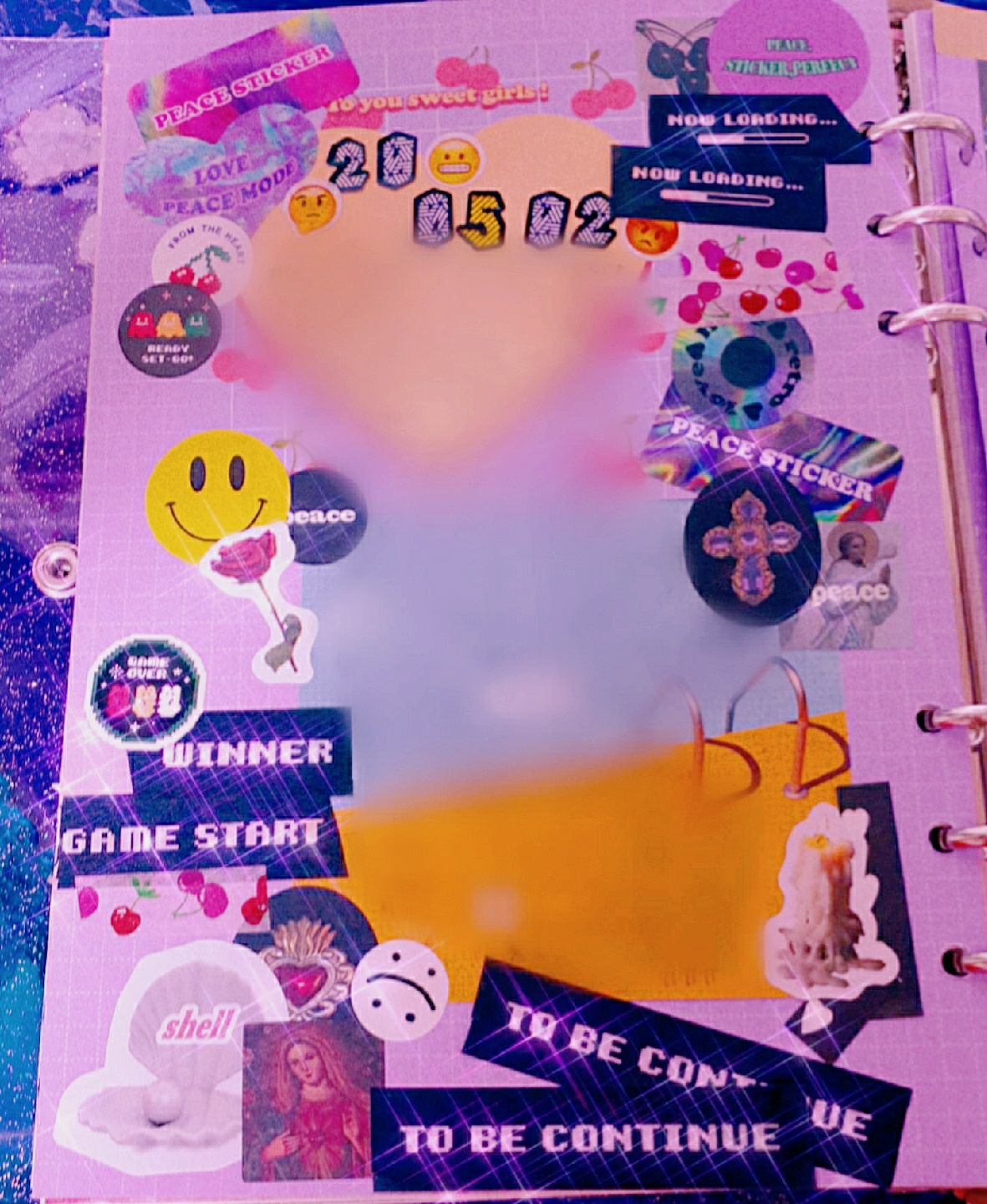 💜레트로 다꾸💜