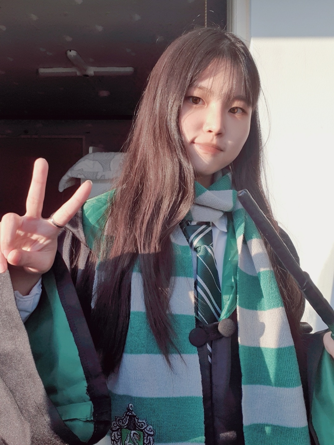 슬리데린 교복!
