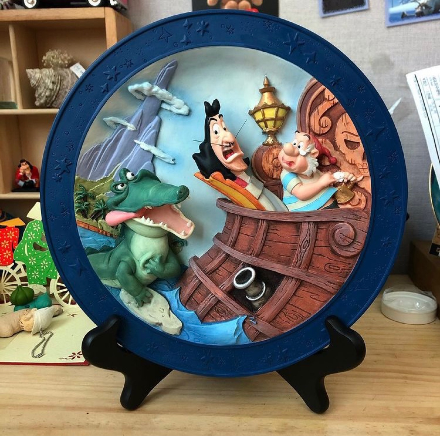 후크선장 3D 플레이트!