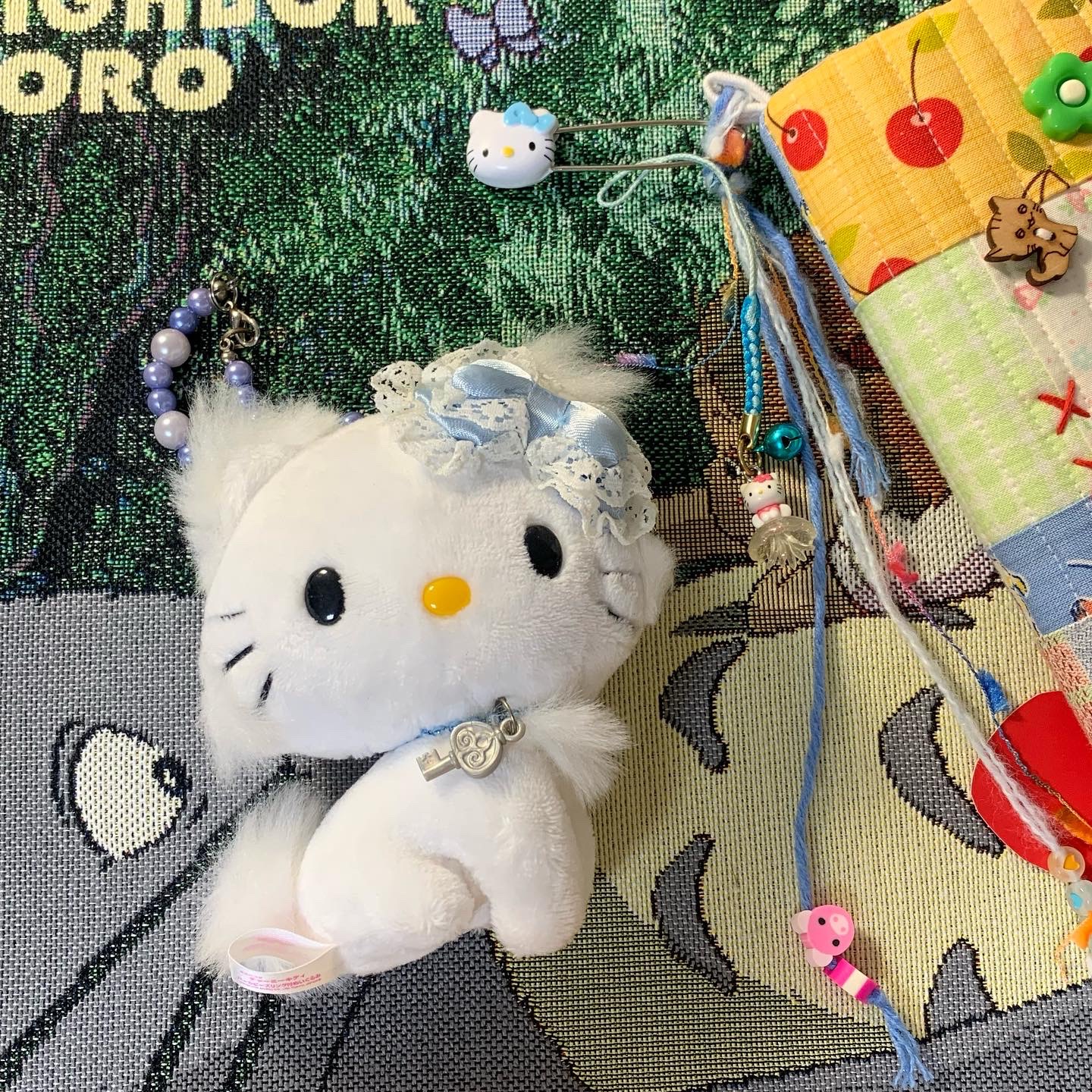 [빈티지] 블루블루 챠미키티💙🤍
