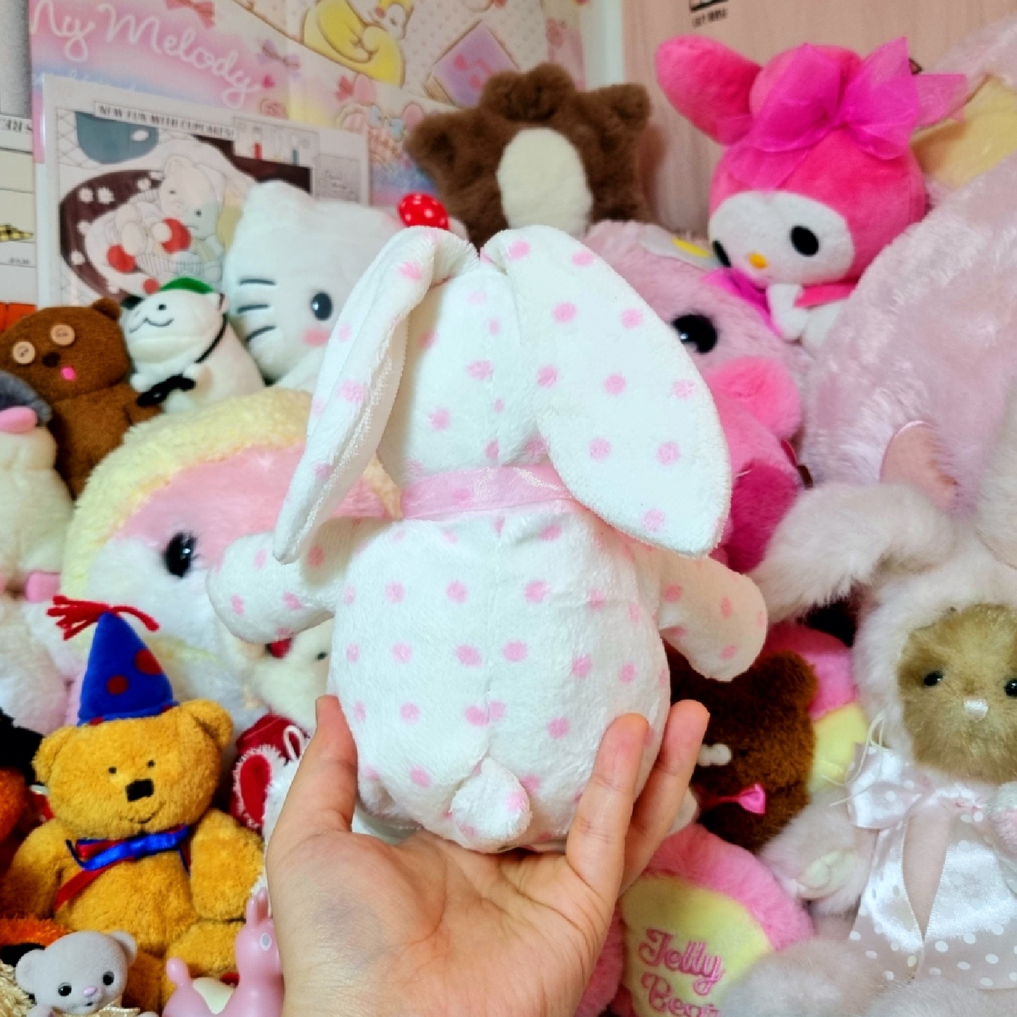 💕분홍땡땡이 이스터 버니🐰