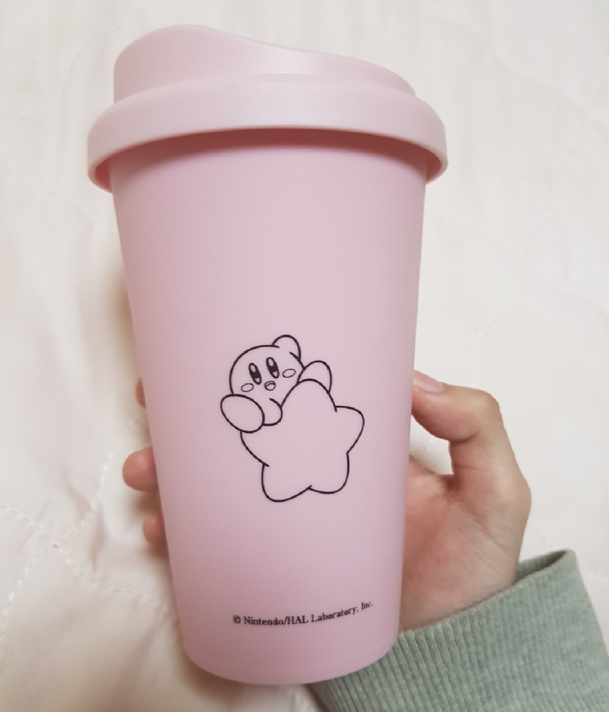 별의 커비 특전 리유저블컵