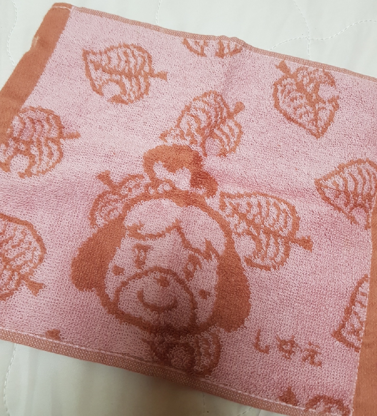 동물의 숲 여울이 타월