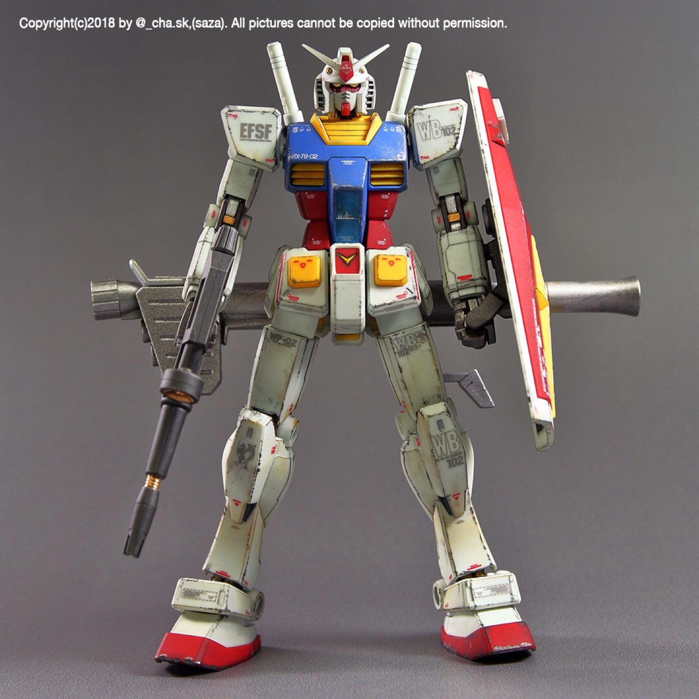 [HGUC]퍼스트 건담 리바이브 RX78-02