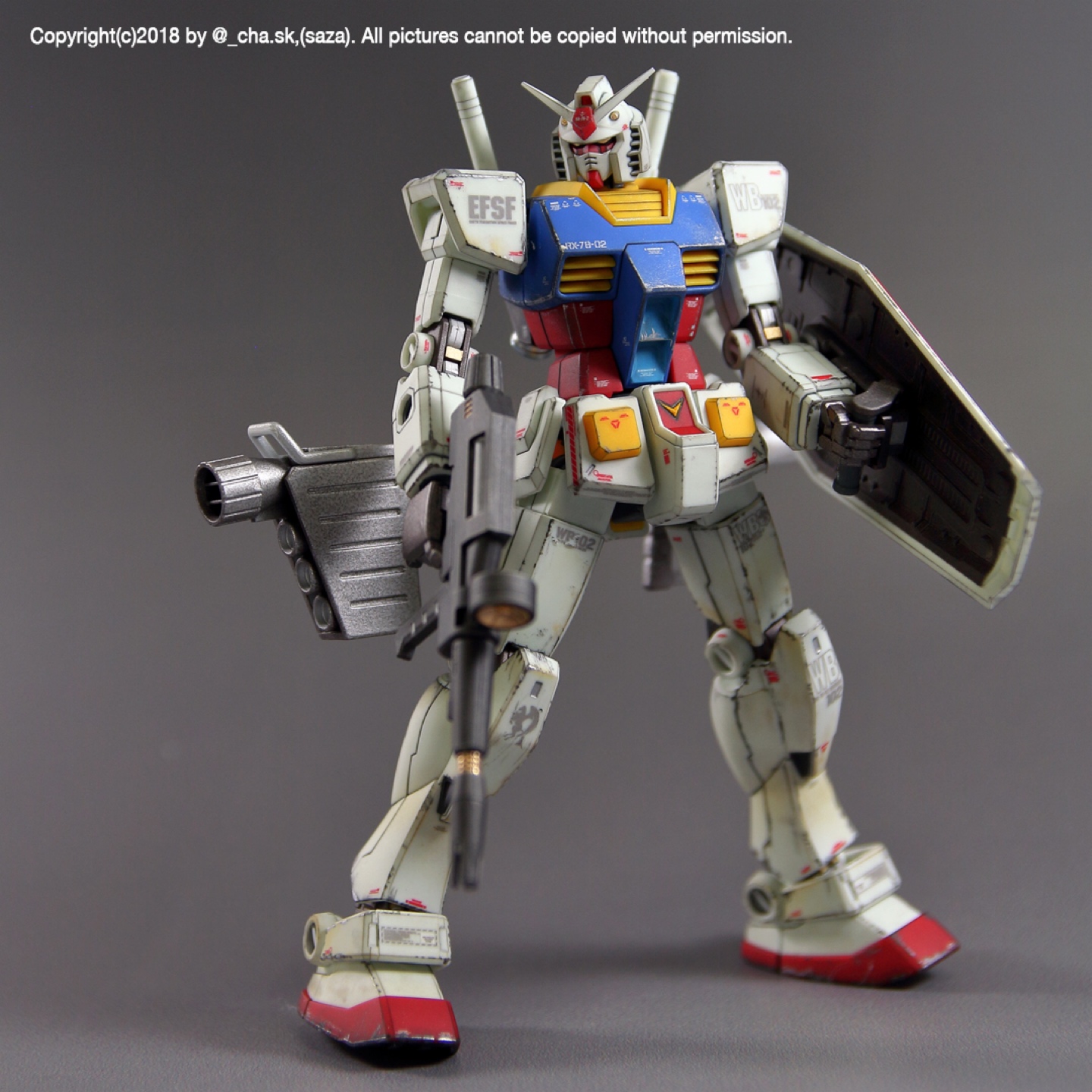 [HGUC]퍼스트 건담 리바이브 RX78-02