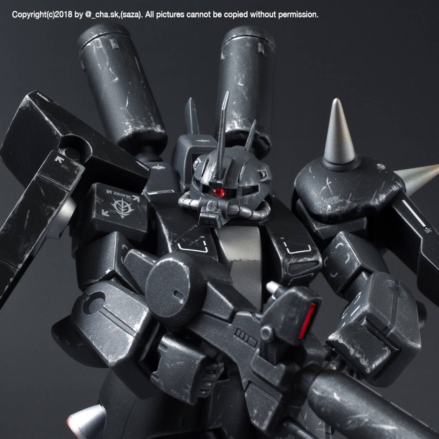 [HGUC] AMX-011S 자쿠 3커스텀