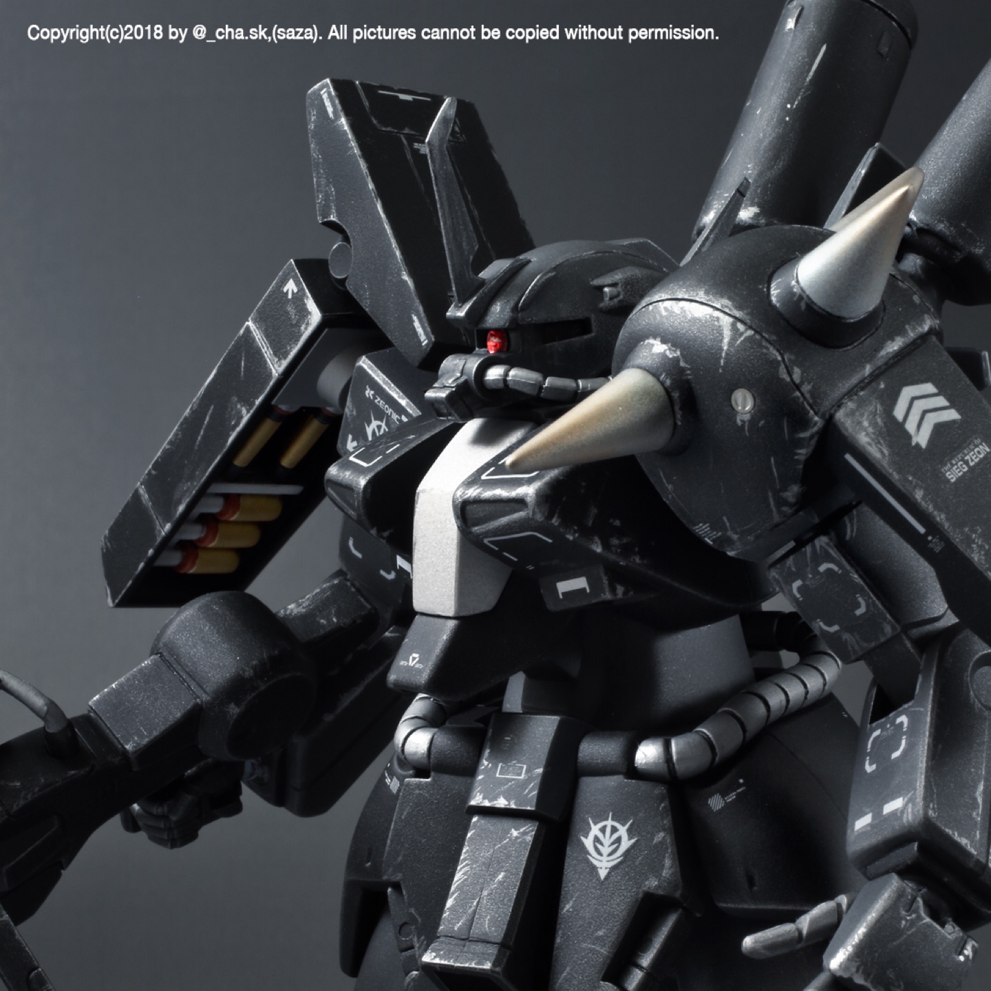 [HGUC] AMX-011S 자쿠 3커스텀