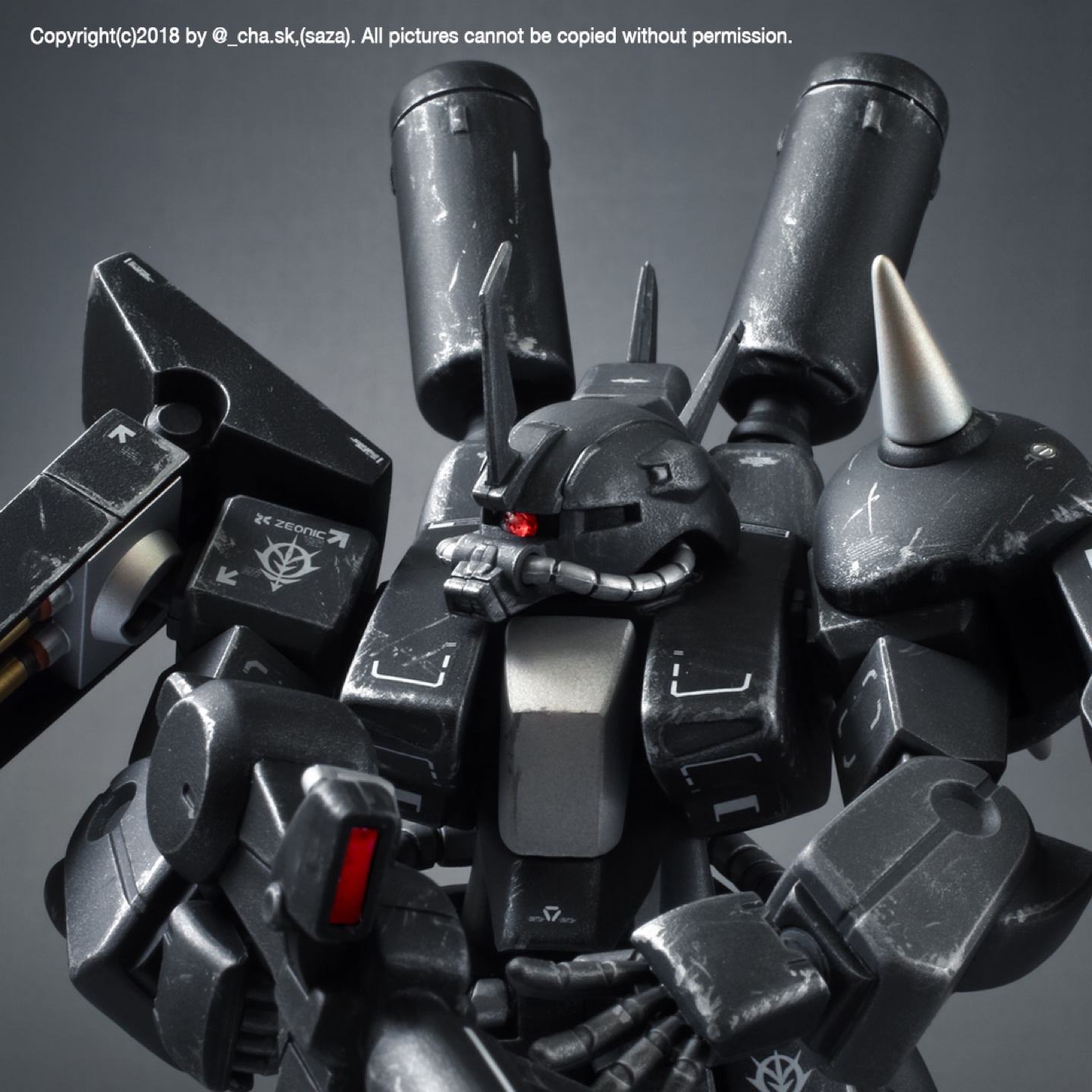 [HGUC] AMX-011S 자쿠 3커스텀