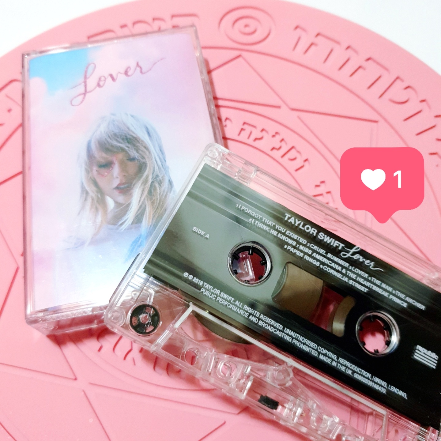 테일러 스위프트 - Lover 카세트테이프