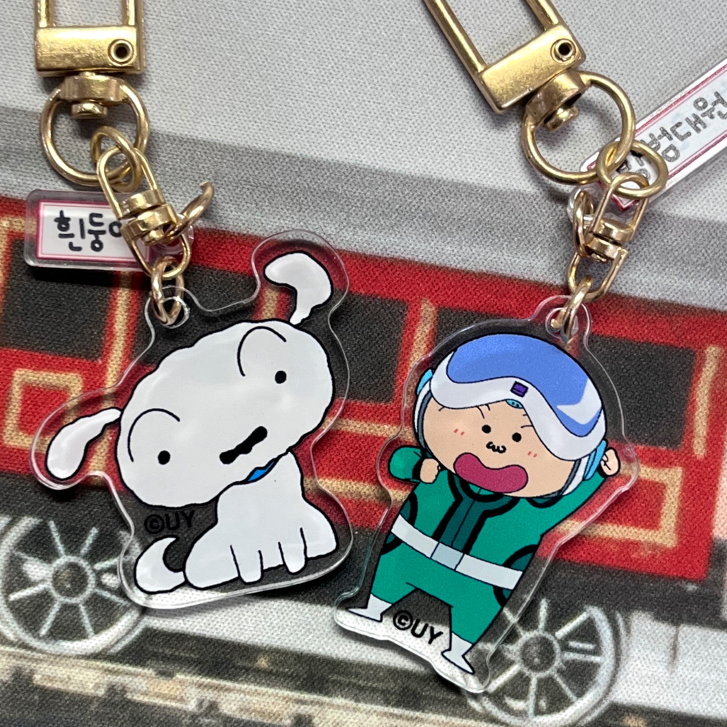 산리오&짱구 랜덤키링🎁