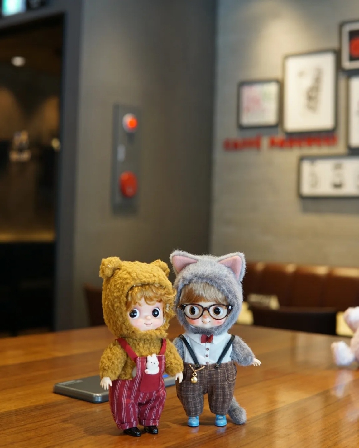 곰돌이와 고양이