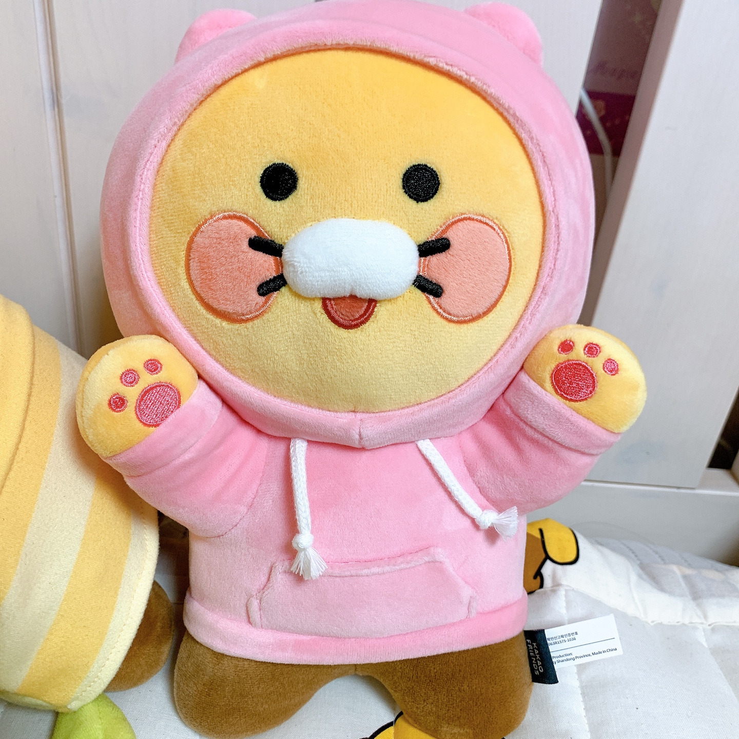 핑크 후드티 춘식이💗