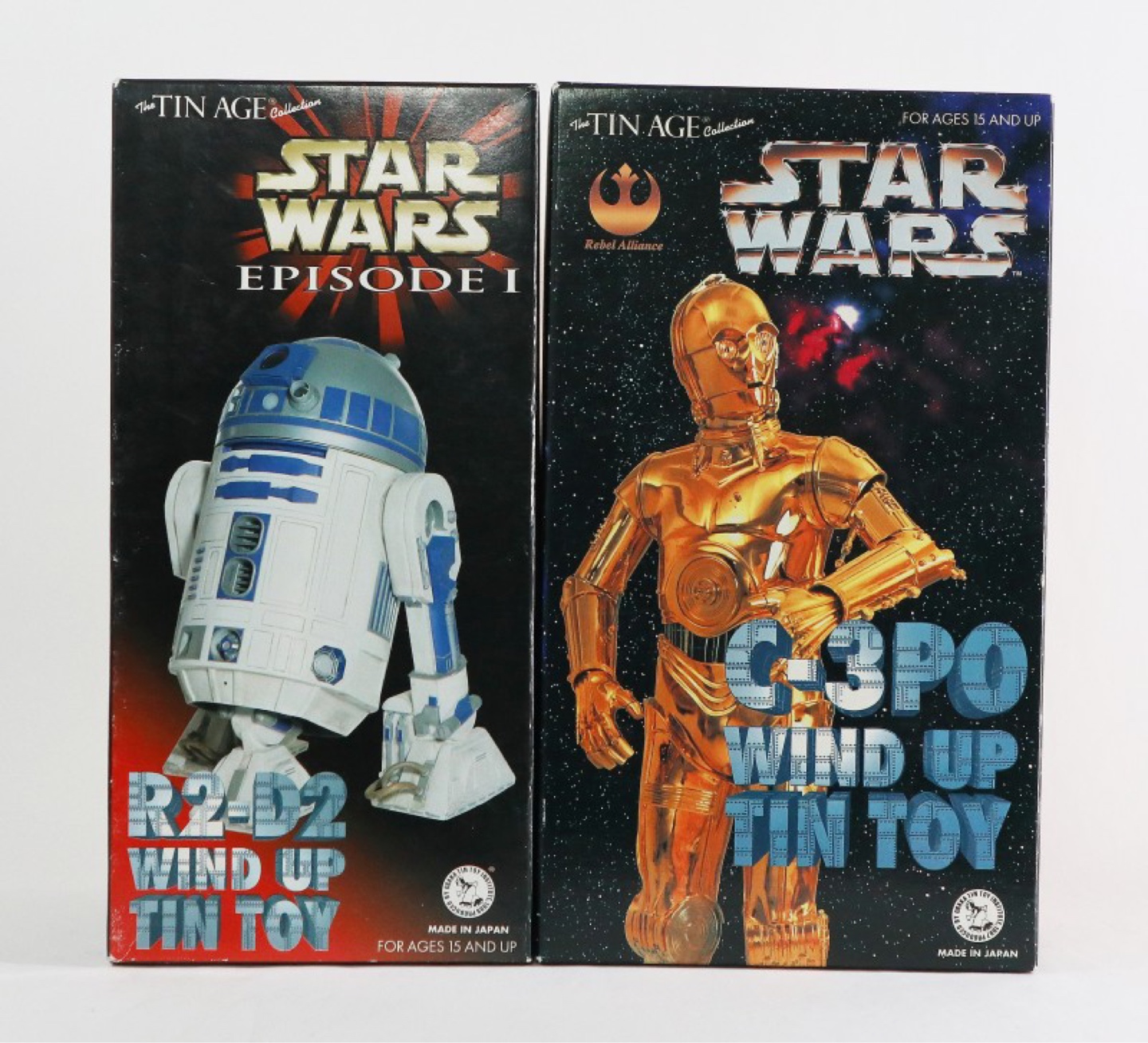 스타워즈 틴토이 c3po & r2d2