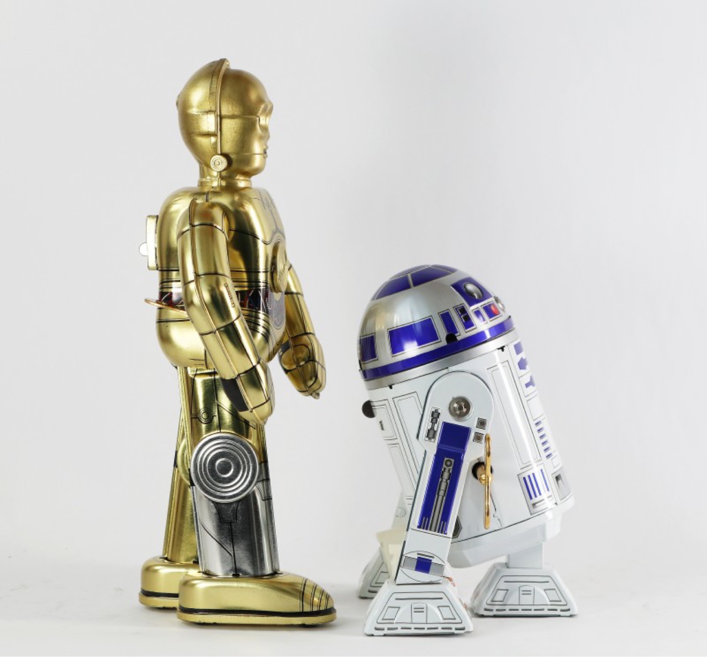 스타워즈 틴토이 c3po & r2d2