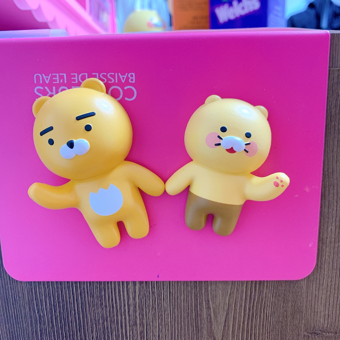 라이언 춘식이 자석 마스크걸이