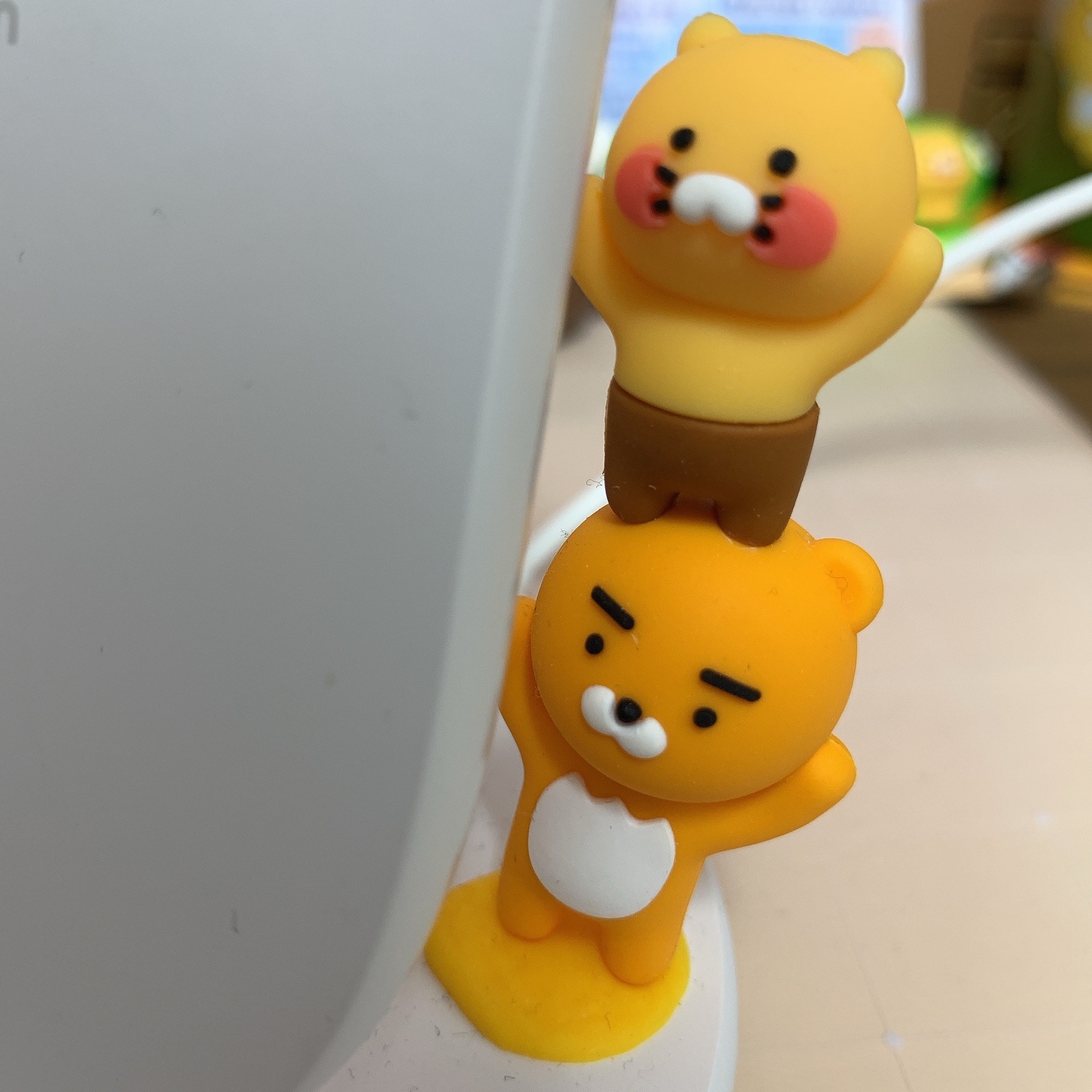 라이언 춘식이 무선 충전기