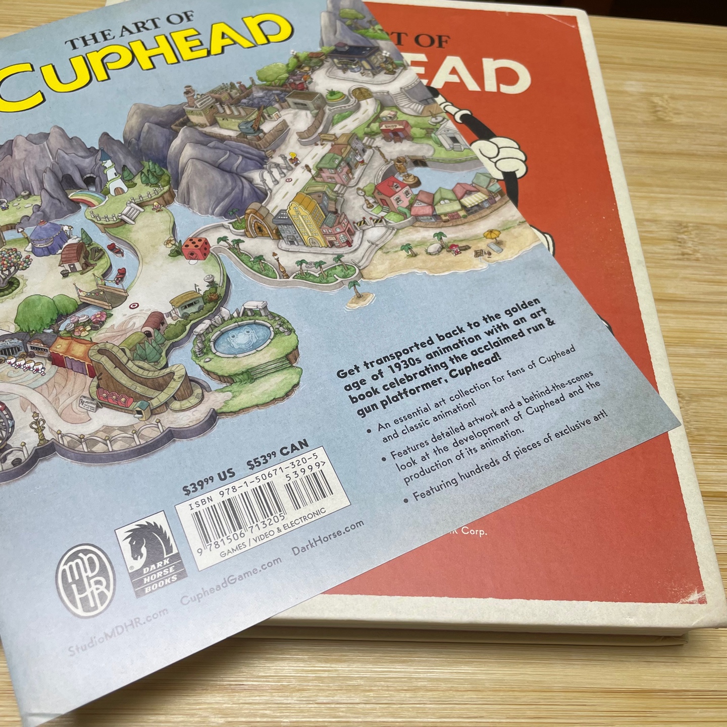 컵헤드 아트북 <THE ART OF CUPHEAD>